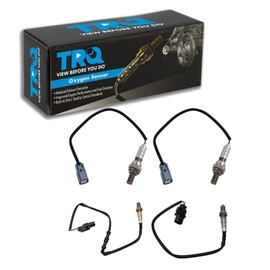 TRQ Oxygen O2 02 Sensor Upstream & Downstream Set of 4 Compatible with 2012-2014 Ford F-150