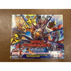 Digimon TCG BT-21 World Convergence Booster Box Sealed English Version