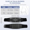 Soporte Lumbar para Hombre y Mujere,faja Lumbar de Doble Compresin