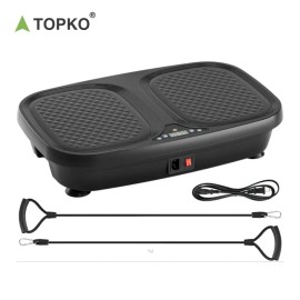 TOPKO Vibration Plate Home Full-Body Vibration Fitness Machine Indoor Exercise Vibrating Platecolor: Black