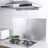 Xinhan (Gold-Silver-Black) Adhesive Backed Aluminized Thicken Fiberglass Sheet Practical Heat