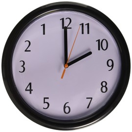 9" BACKWARDS CLOCK