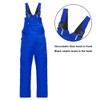 TopTie Men's Blue Bib Overall Mid-Weight Coverall Big and Tall