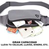 BLACK MAMUT Cangurera Deportiva, Cómoda, Ligera, Unisex, para Correr, Impermeable,