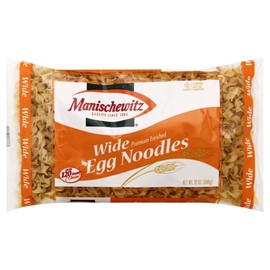 Manischewitz Egg Noodles Wide 12.0 OZ(Pack of 12)