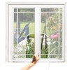 47'' x 47'' Adjustable Window Fly Screen, Fiberglass Mesh Mosquito