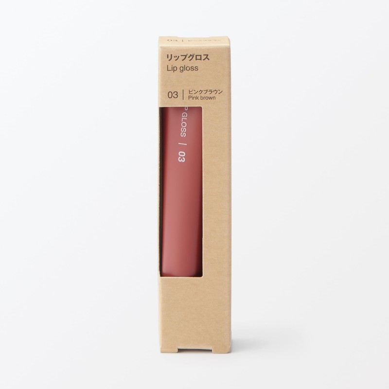 Mujin Ryohin Lip Gloss Pink Brown ・10.5g Pink Brown 84845666
