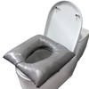 Soft Commode seat Cushion Replacement Toilet seat for Bedside Padded
