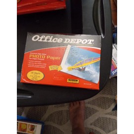 Office Depot Photo Paper 4" x 6" High Gloss Premium  30 Sheets