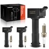 A-Premium Set of 3 Ignition Coil Pack and Iridium Spark