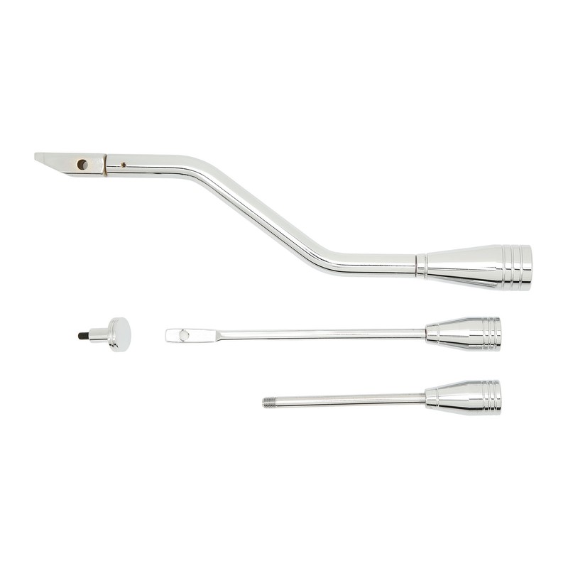 Shifter Lever Turn Signal Hazard Tilt Kit Stainless Steel Chrome