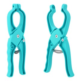 1Pcs Upgraded Safety Eye Tool Auxiliary Tool, Safety Eye Snapper Tool Safety Eye Pliers for Amigurumi Eye Snapper Crochet Tool for Stuffed 5-30mm Animal Eyes Doll Making Supplies(Blue)
