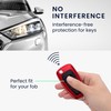 kwmobile Key Cover Compatible with Ford 3 Button Car Flip