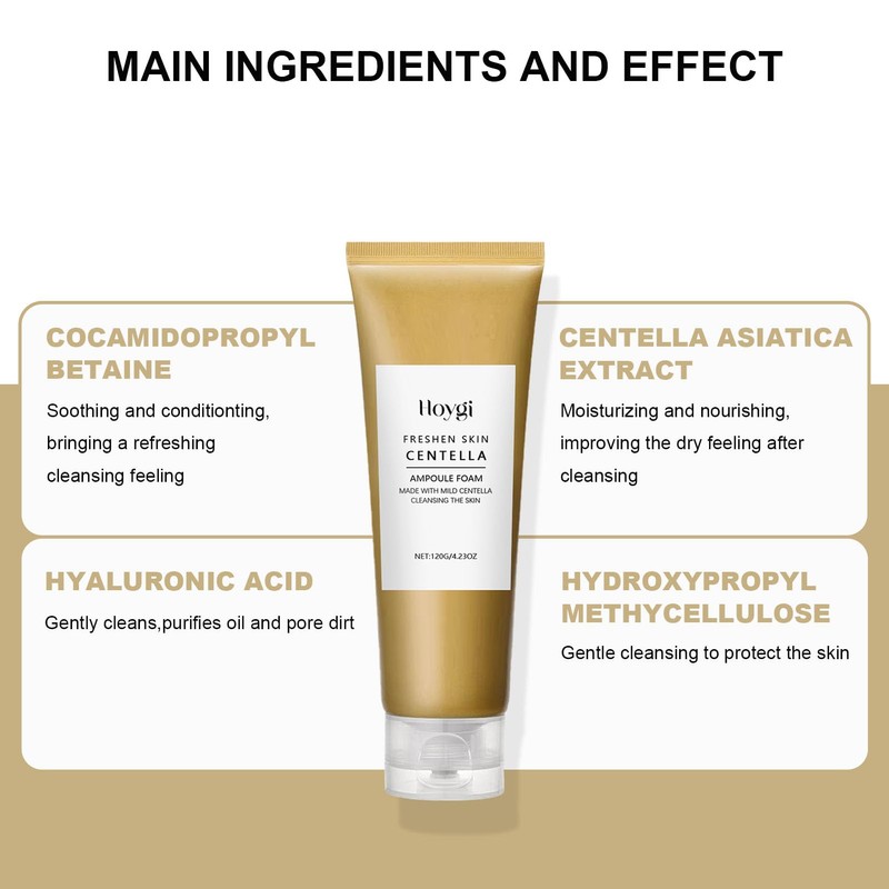 Centella Cleanser, Centella Cleansing, Centella Ampoules Foam, Cleansing Foam Face,