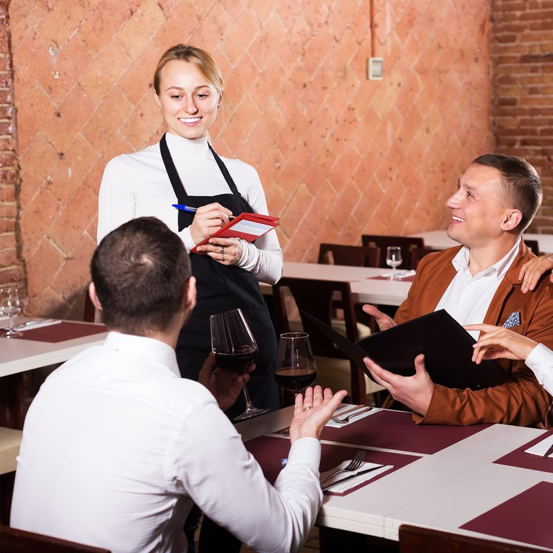 40 PCS Restaurant Check Presenters Bulk Guest Check Card Holder