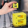 MeasuPro Demagnetizer and Magnetizer - Yellow - for Screwdrivers Tips,