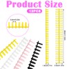 16 PCS Comb Binding Spines Plastic Spiral Binding Coils Binding