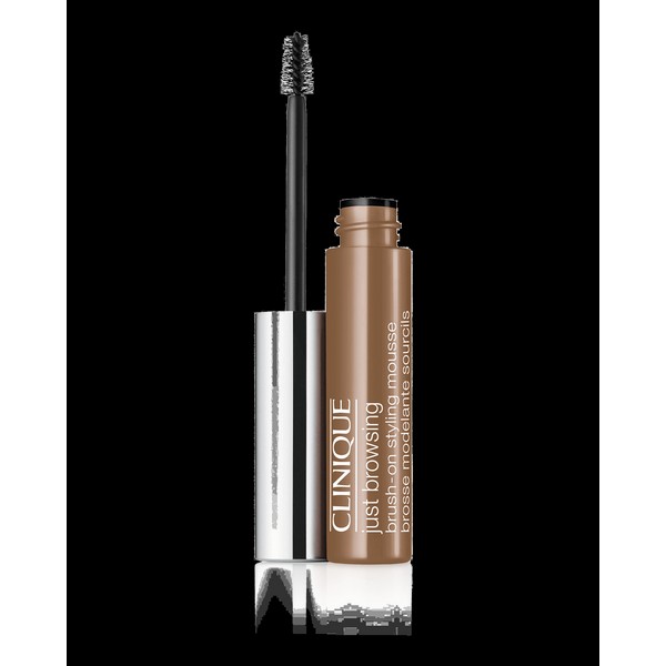 CLINIQUE JUST BROWSING BRUSH ON STYLING MOUSSE Soft Brown