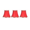 3Pcs E14 Fabric Lamp Shade Modern ClipOn Lampshade for Home