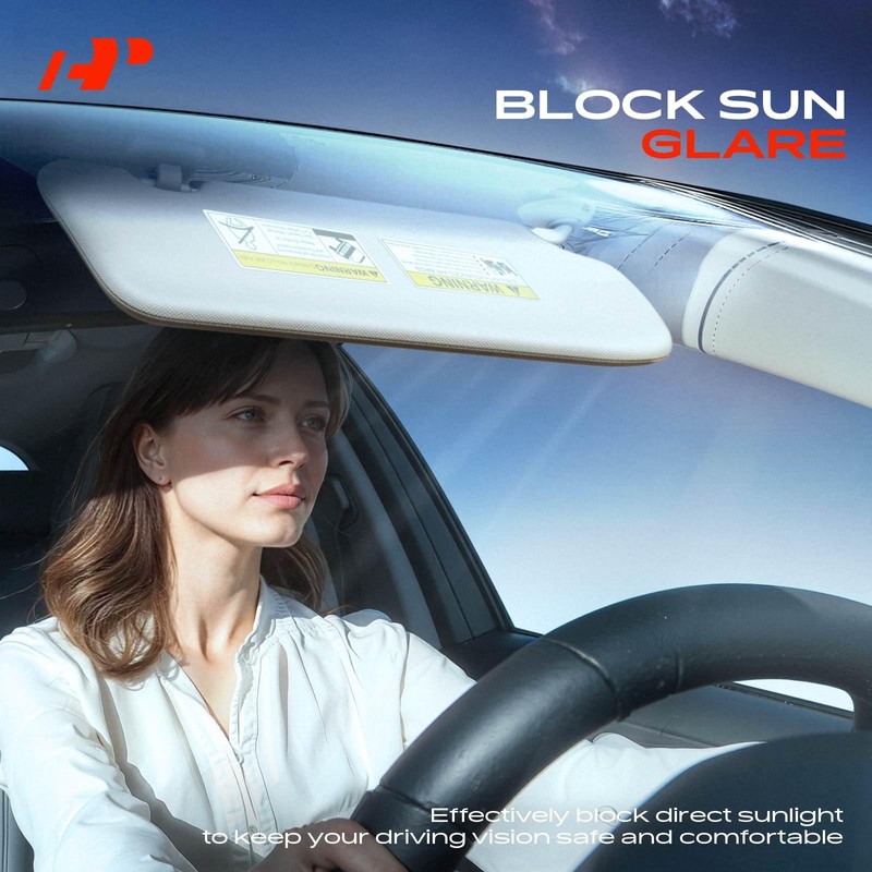 A-Premium Driver Left Side Sun Visor Compatible with Mazda MX-5