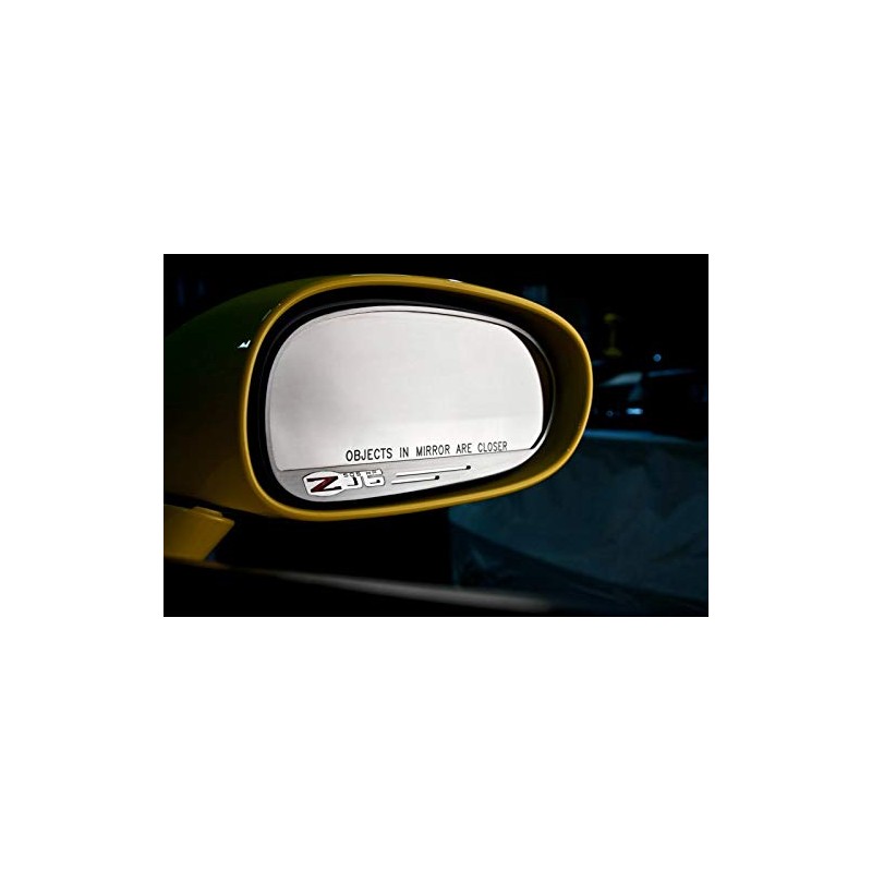 2006-13 Corvette Z06 Brushed Standard Side View Mirror Surrounds with