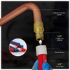 Pex-A Expansion Copper Stub Out Elbow 1/2" x 3-1/2" x