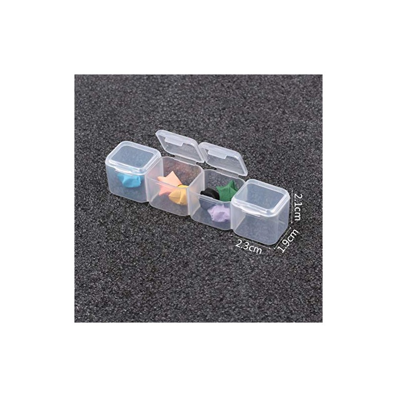 Qoosea 28 Grids Diamond Embroidery Box, Diamond Storage Box Beads
