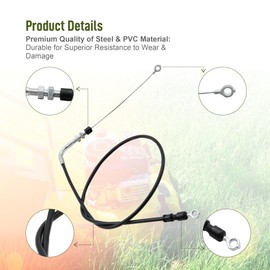 ASTROSYNC Parking Brake Cable Fit for Gravely ZT HD 44 48 52 60 Pro-Turn Z/ZX 48 52 60 Ariens Zenith 52 60 Apex 48 52 60 Replace 06900640 06900706