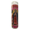 Virgin of Guadalupe (Virgen de Guadalupe) White Devotional Candle
