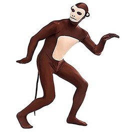 VSVO Full Body Greenman Suit - Lime Green (Monkey, Children Small)