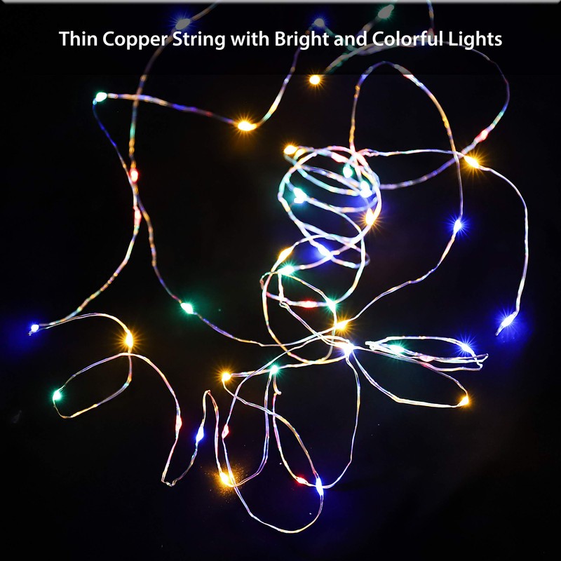 Copper Fairy Lights Full