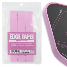 LITIAN AMA Sport Pickleball Paddle Protection Tape - Paddle Head Edge Guard - Racket Edge Protection Tape - Perfectly Curved Fit - No Wrinkling - Multiple Colors Available