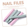Vaguelly 12pcs Nail Art Tools Durable Nail Polishing Rods for