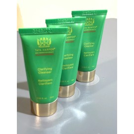 TATA HARPER Clarifying  Cleanser 3 x 15ml .5 fl Oz ea. Travel Size  SEALED