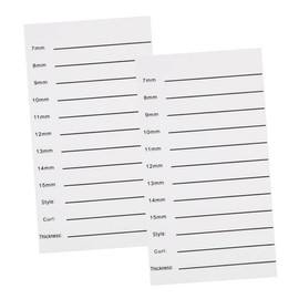 Healeved Professional Eyelash Extension Board Set 2 Pieces Acrylic Material Easy