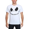 Nightmare Before Christmas Smilin Jack Skellington Costume T-Shirt-XX-Large White