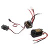 RC Brushed Motor ESC Kit External Carbon Brush Waterproof 540