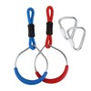 WonkaWoo Gym Rings Set of 2 – Red & Blue