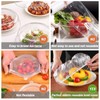 300Pcs Reusable Elastic Food Bowl Storage Covers, Sublaga Bowl Covers,
