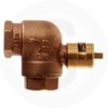 HPC Fire 3/4-Inch Angled Gas Fire Pit Shut Off Valve