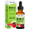 NaturalSlim Liquid B12 Vitamins with Vitamin D - Metab-12 Methylcobalamin
