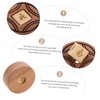 Kisangel Mahjong Dice Game Accessory Wooden Party Game Dice for
