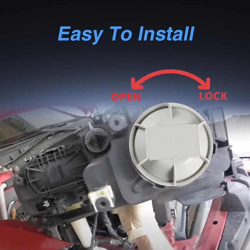 FUSCH - Funda para faros delanteros de luz baja, compatible