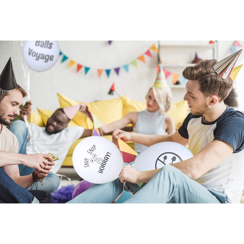 ROFLmart Funny Vasectomy Party Decorations Balloons