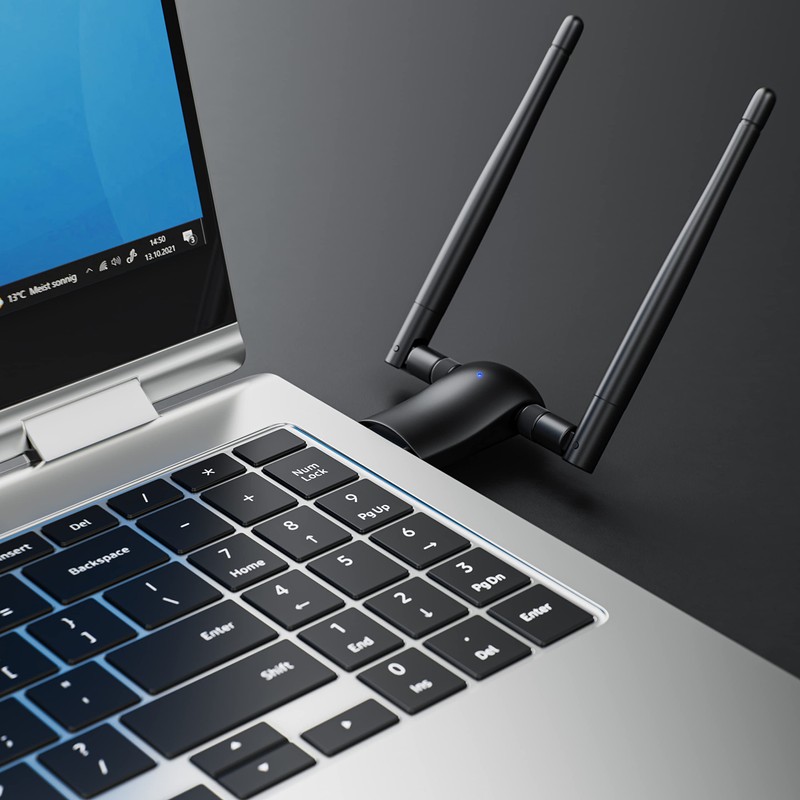 CSL - WLAN Stick 1200Mbit/s WiFi Dual Band Adapter 5GHz