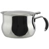 ILSA Omnia Kaffeekanne, Induktion, Edelstahl 18/10, Silikongriff, 2 Tassen