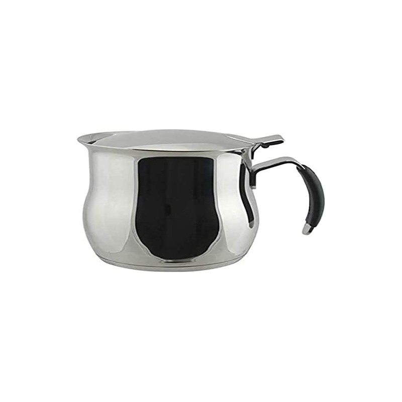 ILSA Omnia Kaffeekanne, Induktion, Edelstahl 18/10, Silikongriff, 2 Tassen