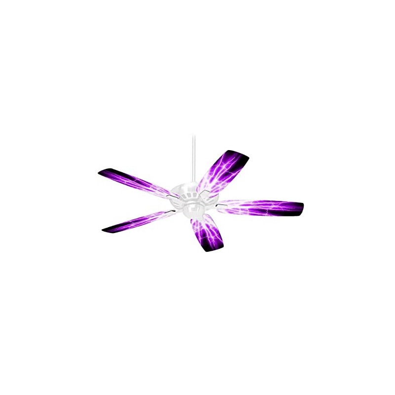 Lightning Purple - Ceiling Fan Skin Kit fits most 42