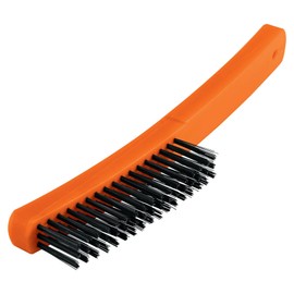Truper CEA-18, Cepillo de alambre, cerdas de acero al carbono, 51 pinceles, sin espátula