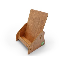 stableco 1 x Ecological Brochure Stand DIN A5 Vertical with 1 Compartment Stable Flyer Stand in Natural Design No Plastic! Just Paper! Sustainable Brochure Holder, Postcard Stand Quick to Assemble